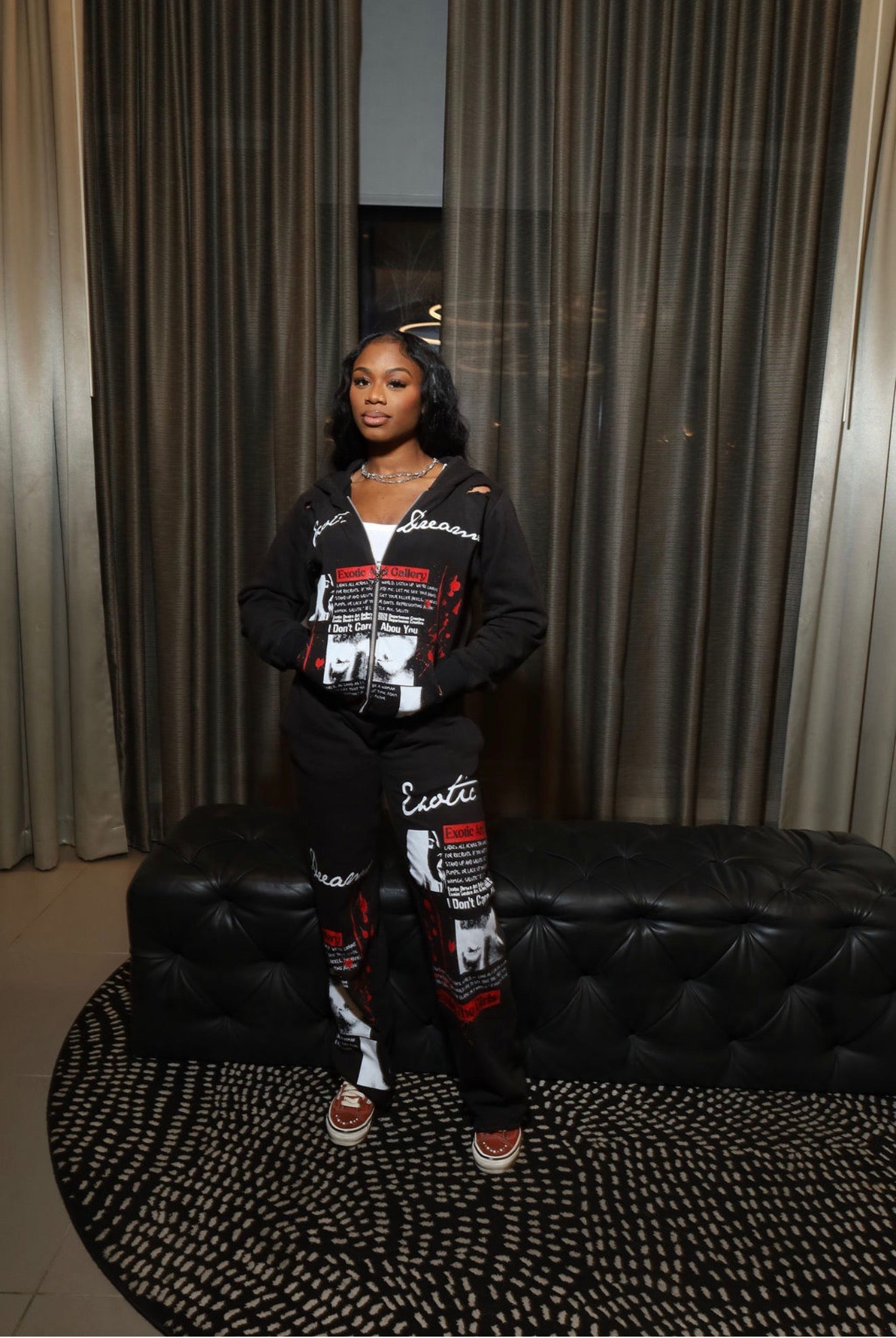 Black Art Gallery Sweatsuit