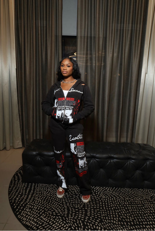Black Art Gallery Sweatsuit