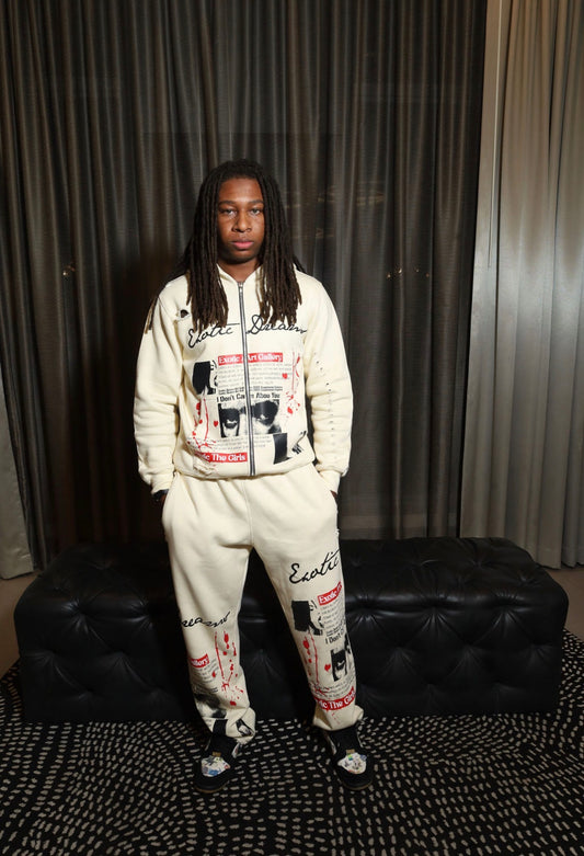 Cream Art Gallery Sweatsuits