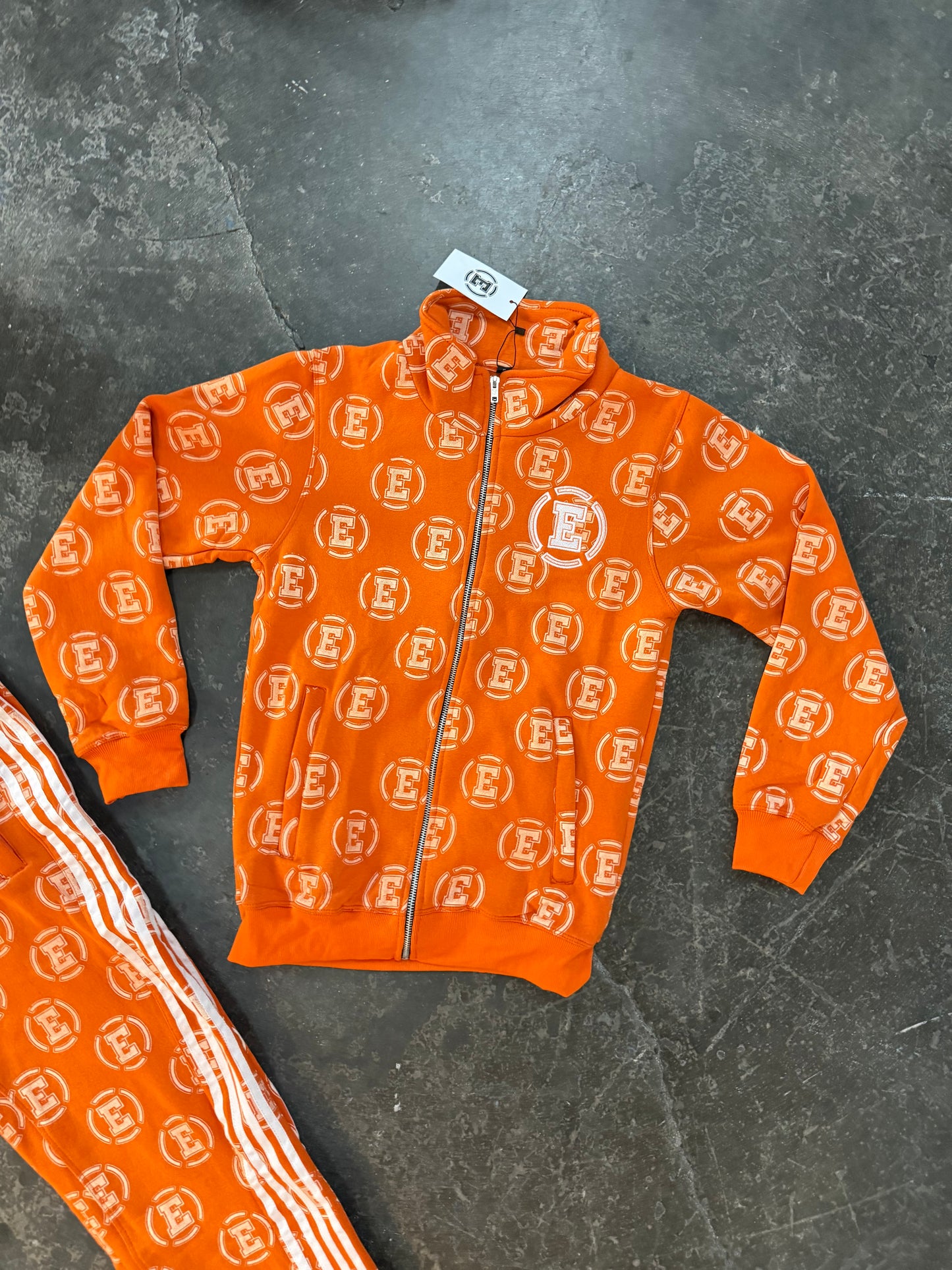 Exotic Orange Monogram Jacket
